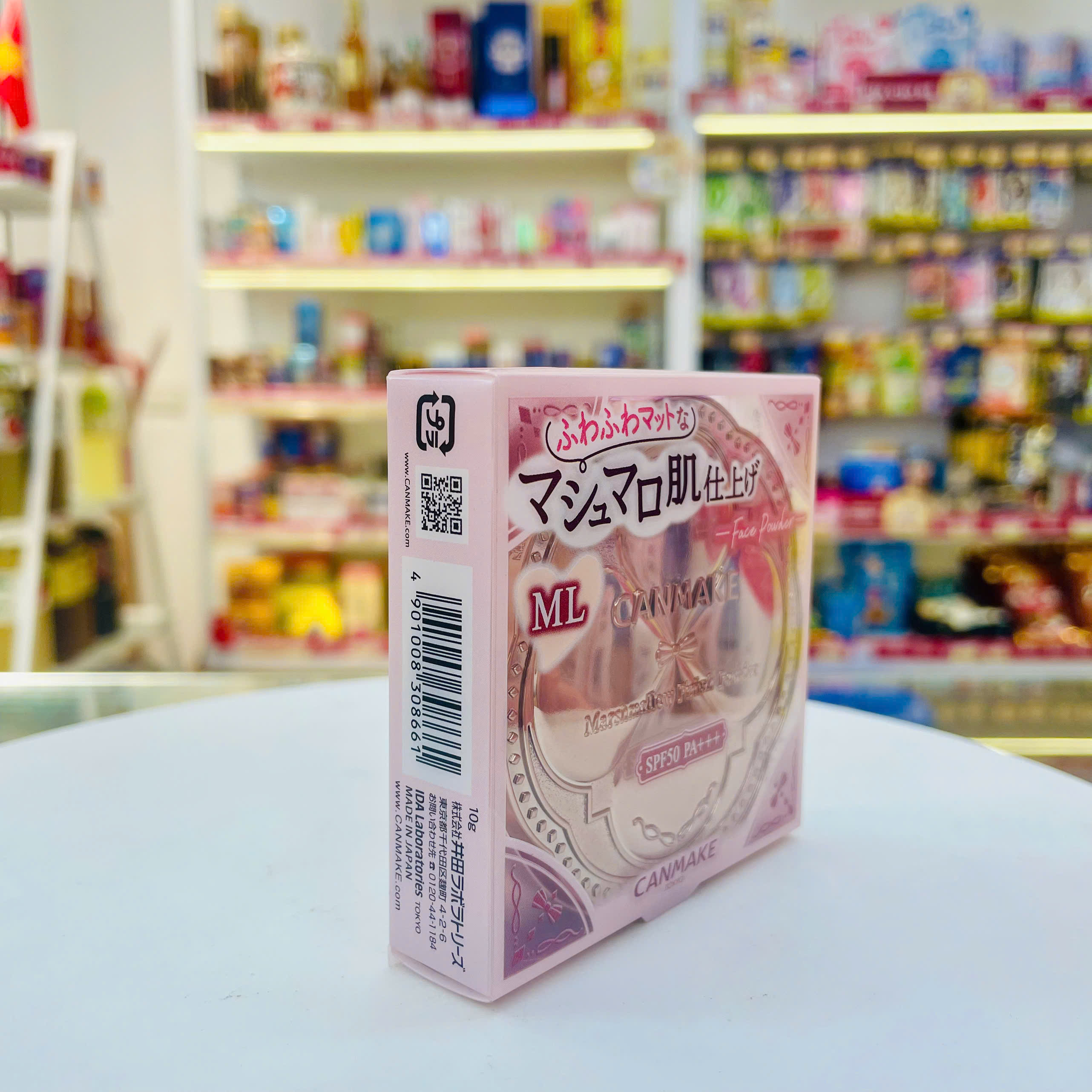 Phấn phủ Canmake dạng nén 10g (2 màu) (ML (trắng sáng))