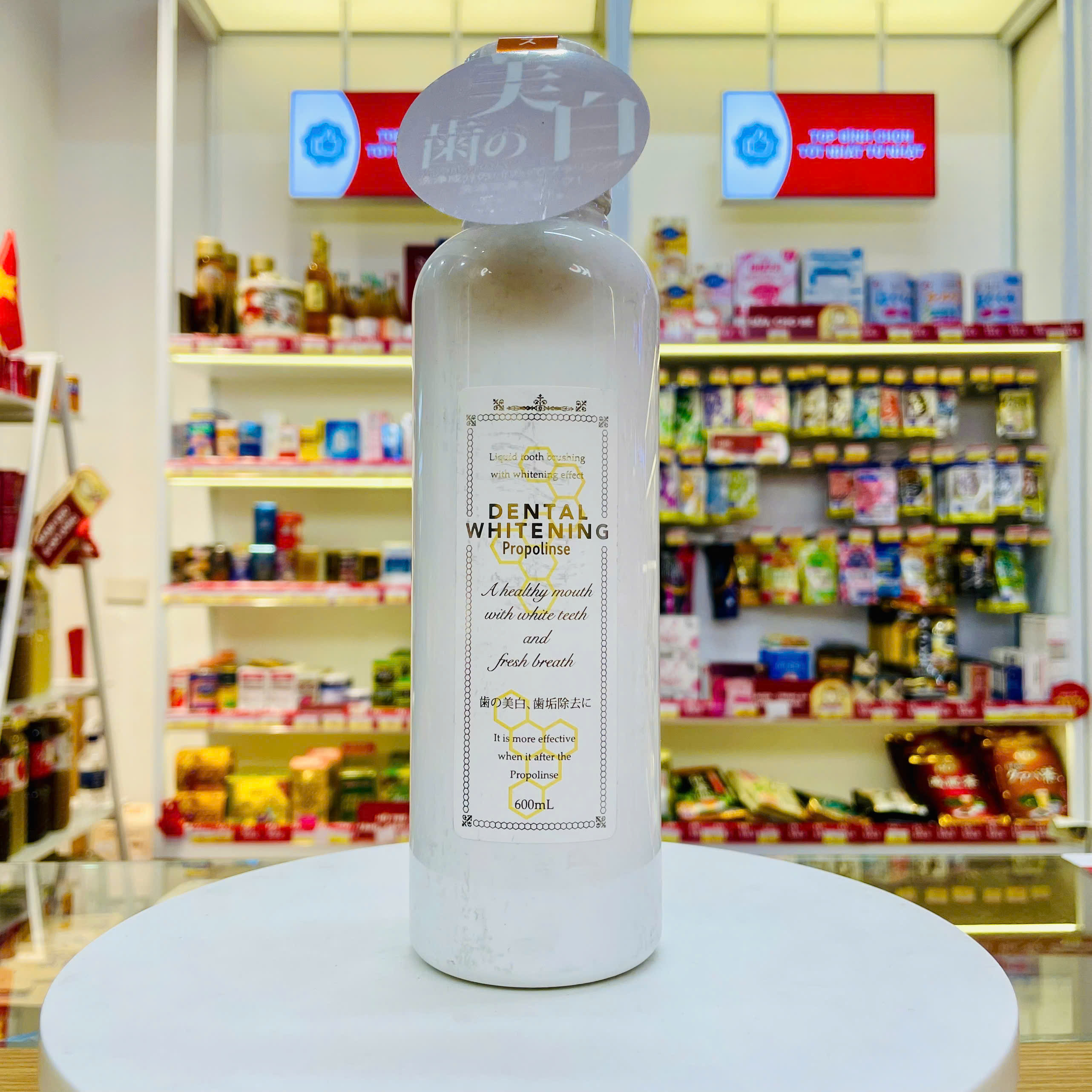 Nước súc miệng Propolinse 600ml (4 loại) (Làm trắng răng)