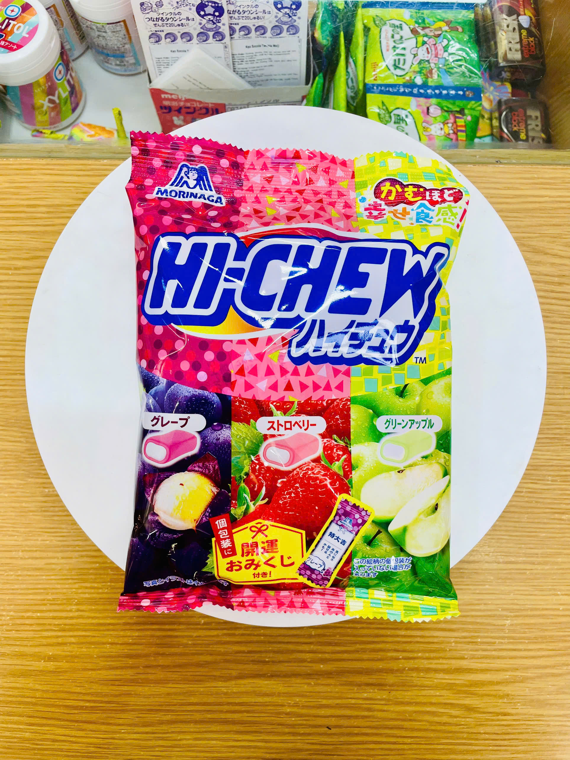 Kẹo Morinaga hoa quả 4 vị gói 94g