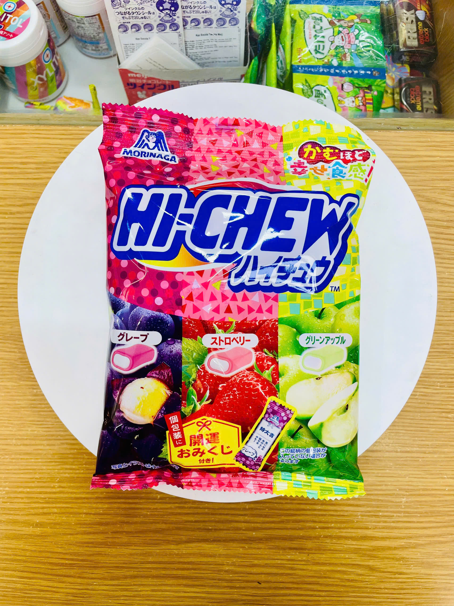 Kẹo Morinaga hoa quả 4 vị gói 94g