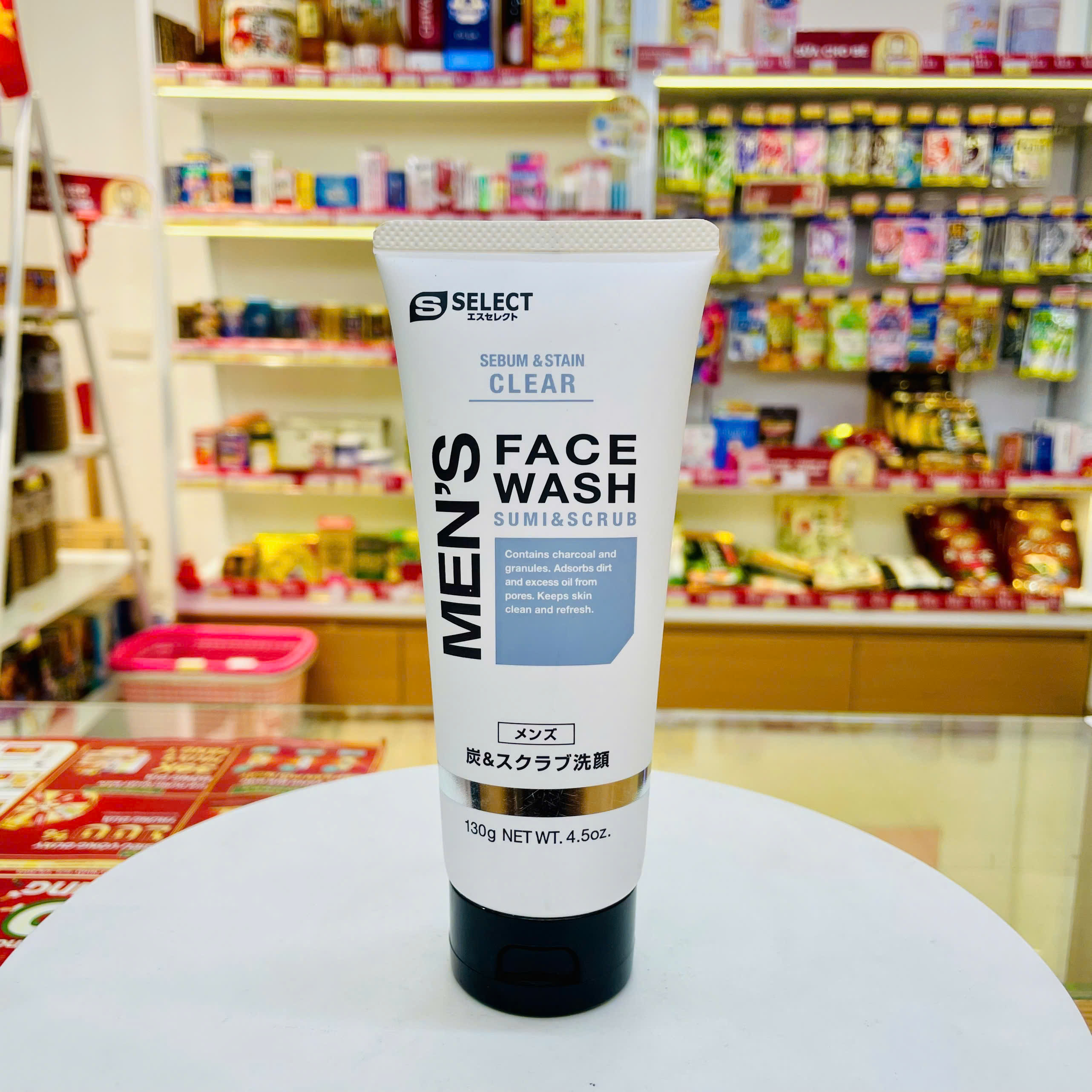 SỮA RỬA MẶT HẠT CHỨA THAN HOẠT TÍNH DÀNH CHO NAM S SELECT