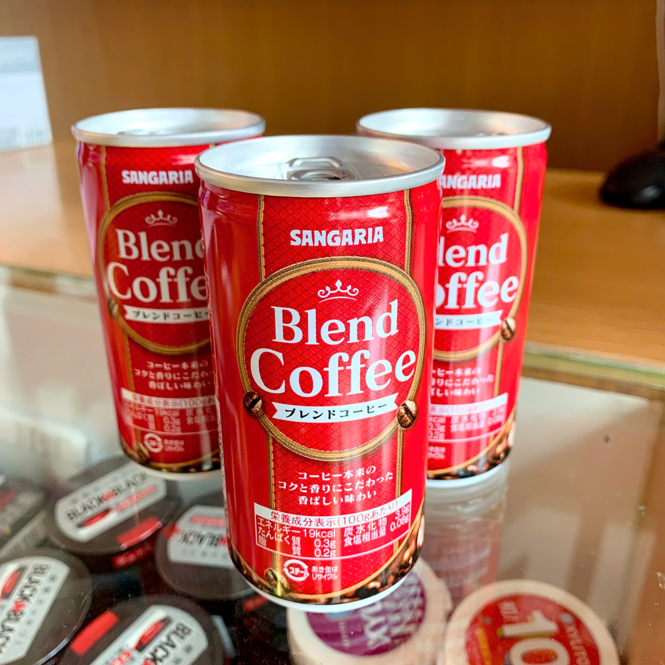 Cà phê rang than Sangariga 185g/lon