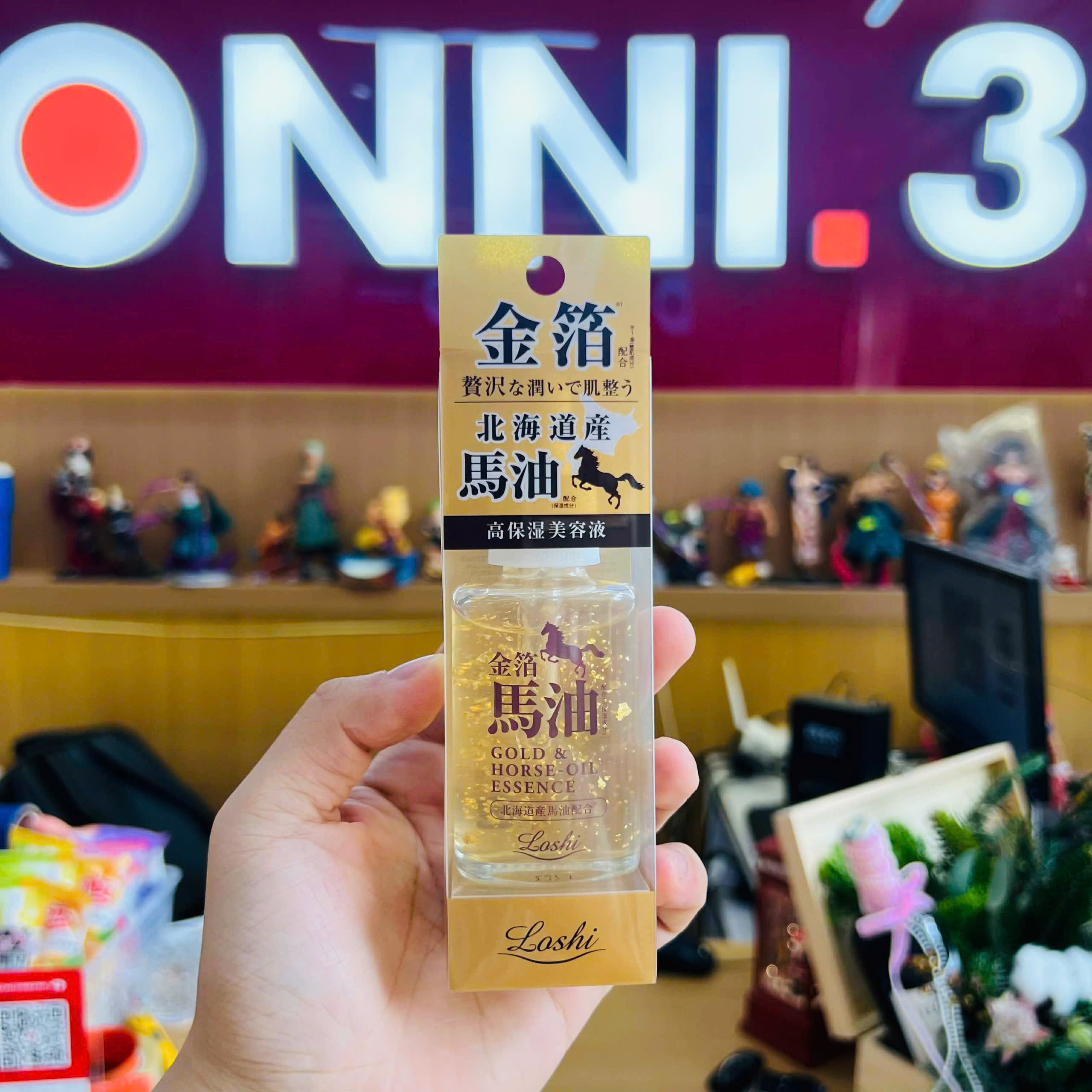 Tinh chất dầu ngựa Loshi Roland phục hồi da 30ml
