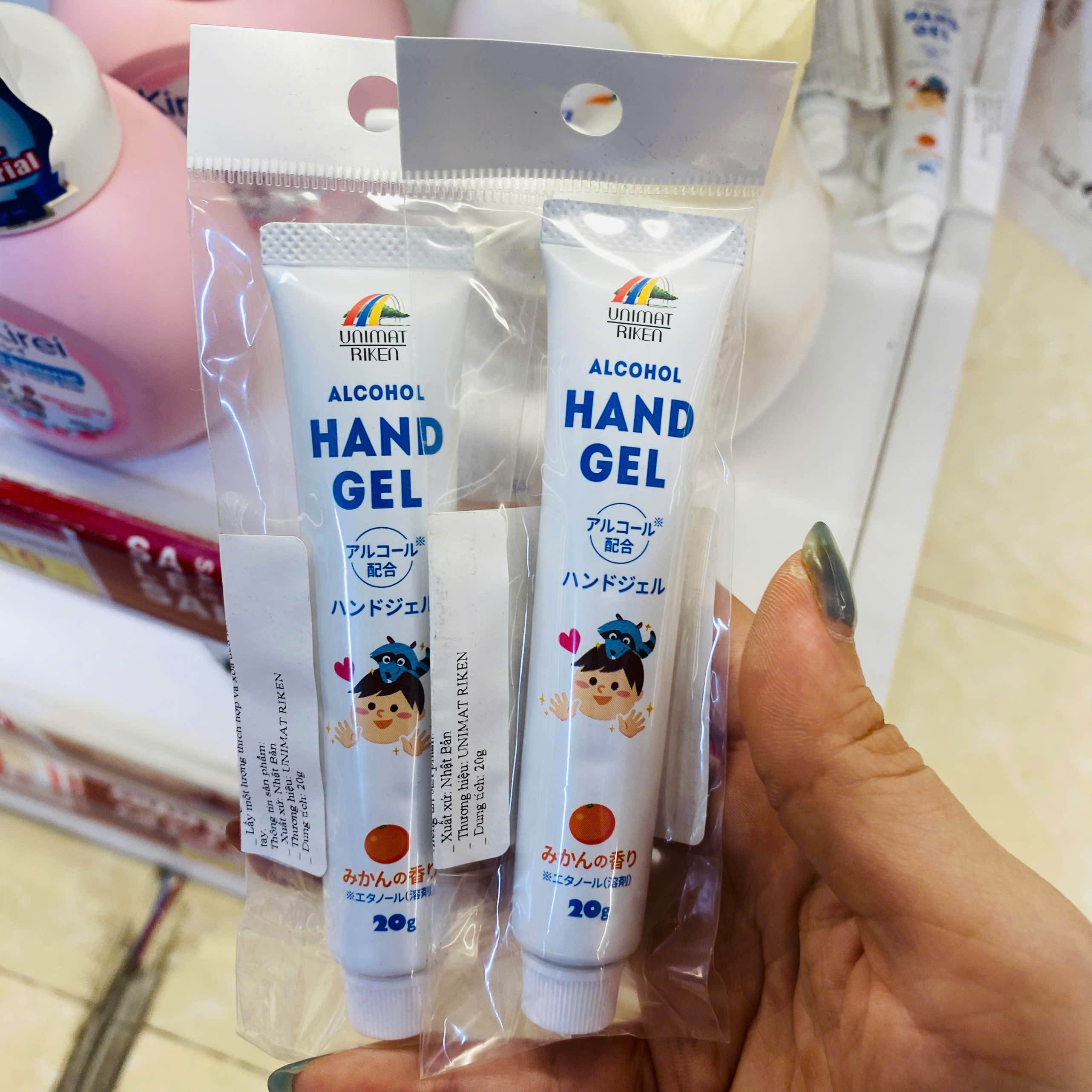 Gel rửa tay khô sát khuẩn Unimat 20g