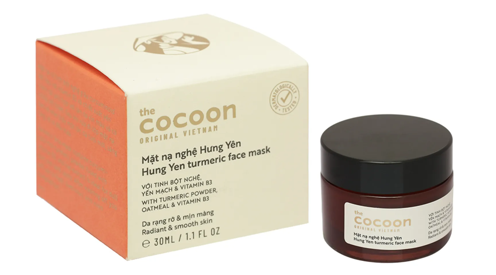 Mặt nạ nghệ Hưng Yên Cocoon 30ml