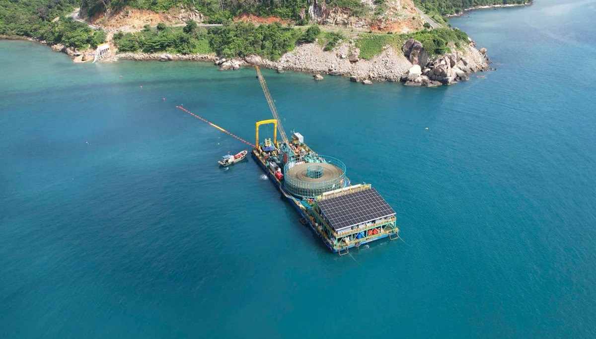 Cấp điện từ lưới điện Quốc gia cho huyện Côn Đảo, tỉnh Bà Rịa - Vũng Tàu