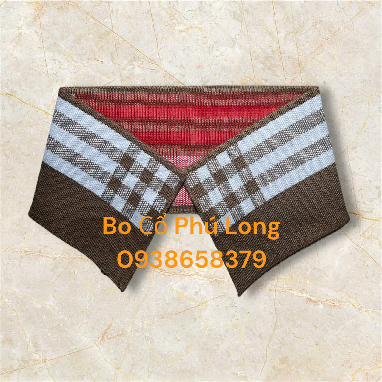 BO CỔ 2 DA BO CỔ BURBERRY BCD11