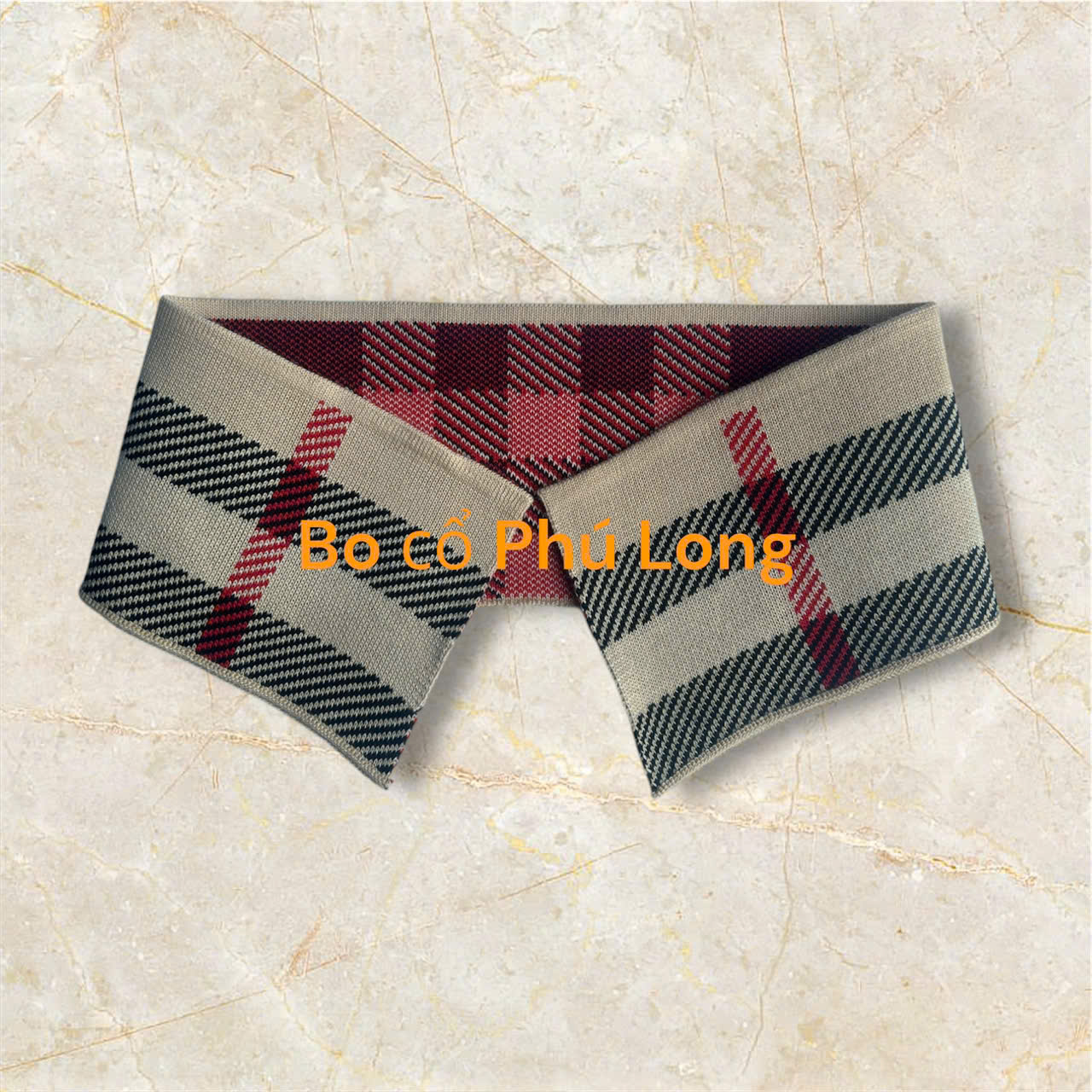 BO CỔ 2 DA BURBERRY