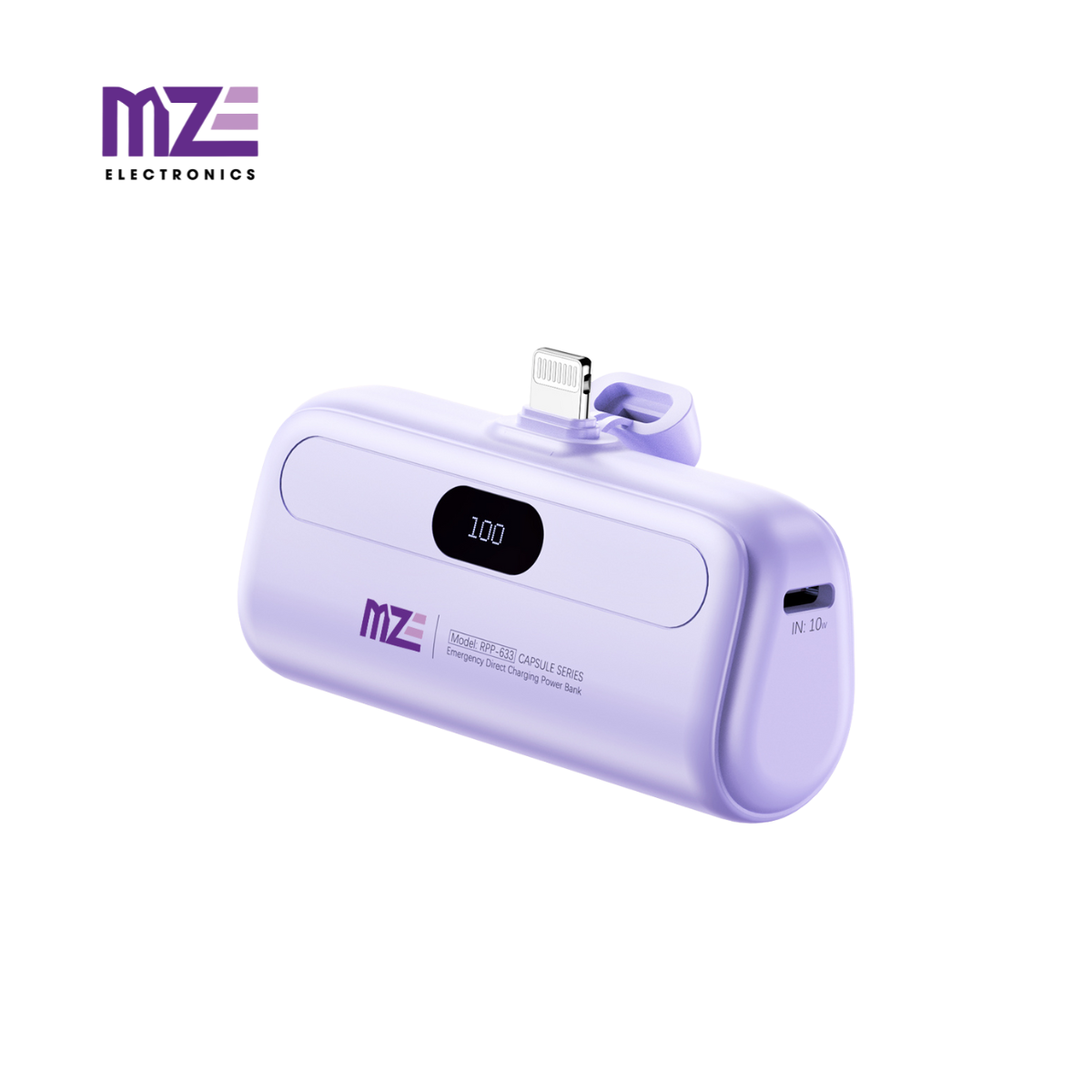 Sạc dự phòng mini không dây MZE Power Plus Go I - BC02, dung lượng 5000mAh