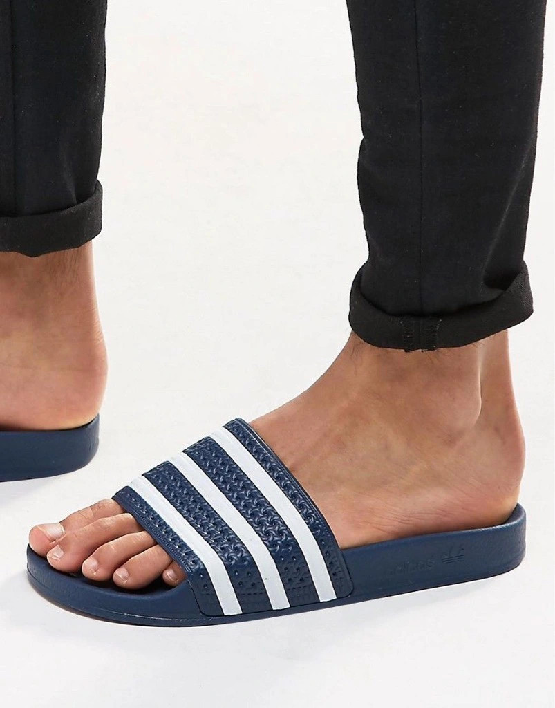 Dép Bánh Mì Xanh Navy - Made In Italia - 288022