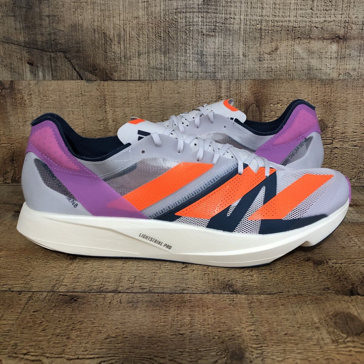 GIÀY CHẠY BỘ ADIZERO TAKUMI SEN 8 - GX6669 form ôm nên Tăng Size