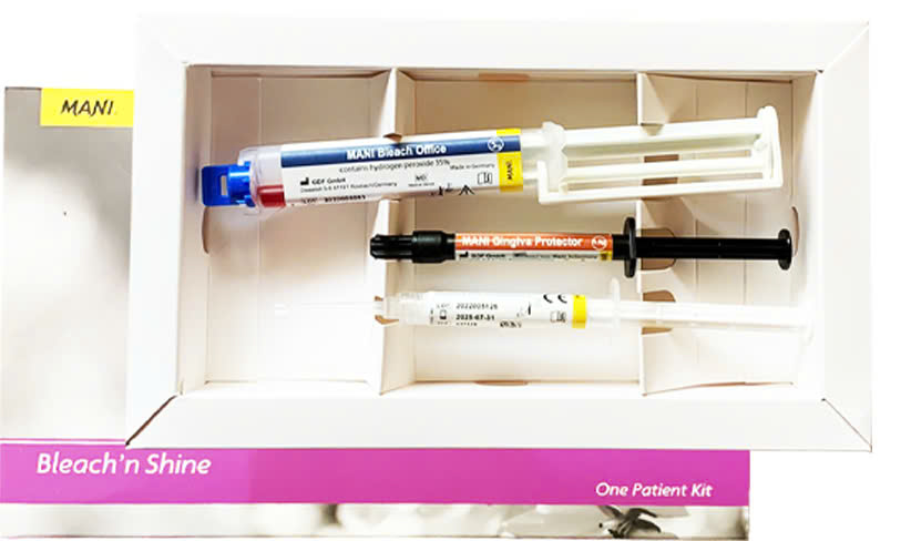 Bộ Tẩy Trắng Răng Bleach’n Shine – One Patient Kit | Hiệu Quả Nhanh, An Toàn Cho Nha Khoa