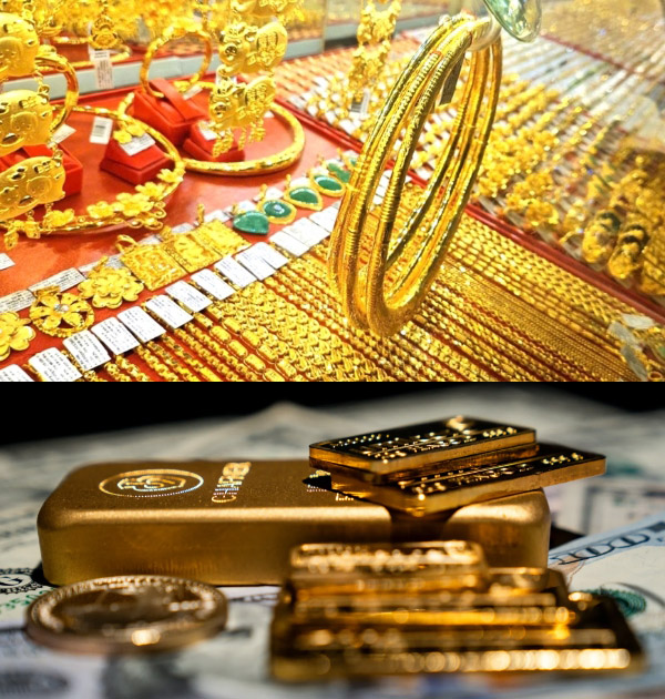 Sáng 5/6, giá vàng miếng và vàng nhẫn giảm từ 500.000 đồng đến 1 triệu đồng so với sáng hôm qua.