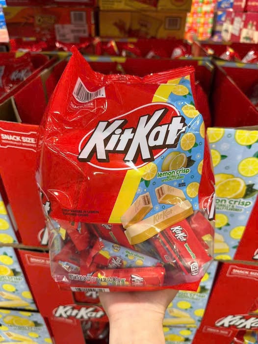 KITKAT SOCOLA TRẮNG VỊ CHANH VÀNG LEMON CRISP