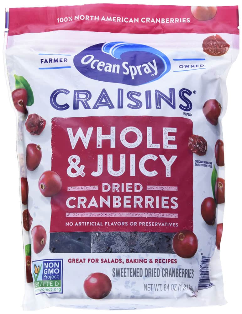NAM VIỆT QUẤT SẤY KHÔ CRAISINS 1.81Kg KHÔNG ĐƯỜNG- NGUYÊN VỊ TỰ NHIÊN