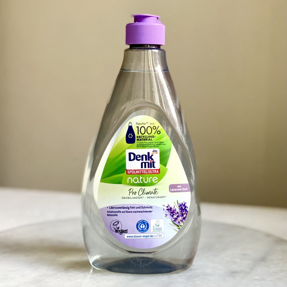 Nước rửa chén bát Denkmit lavender tím- 500ml hàng nội địa Đức chính hãng