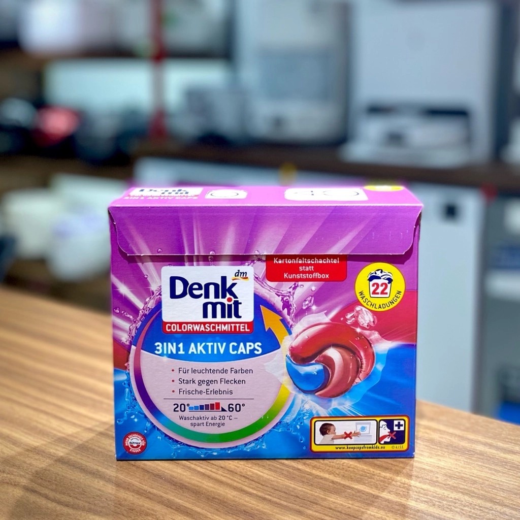 COMBO viên giặt xả quần áo màu & viên giặt xả quần áo trắng