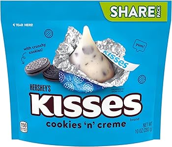 Túi nhỏ Socola Hershey’s Kisses Cookie 283g
