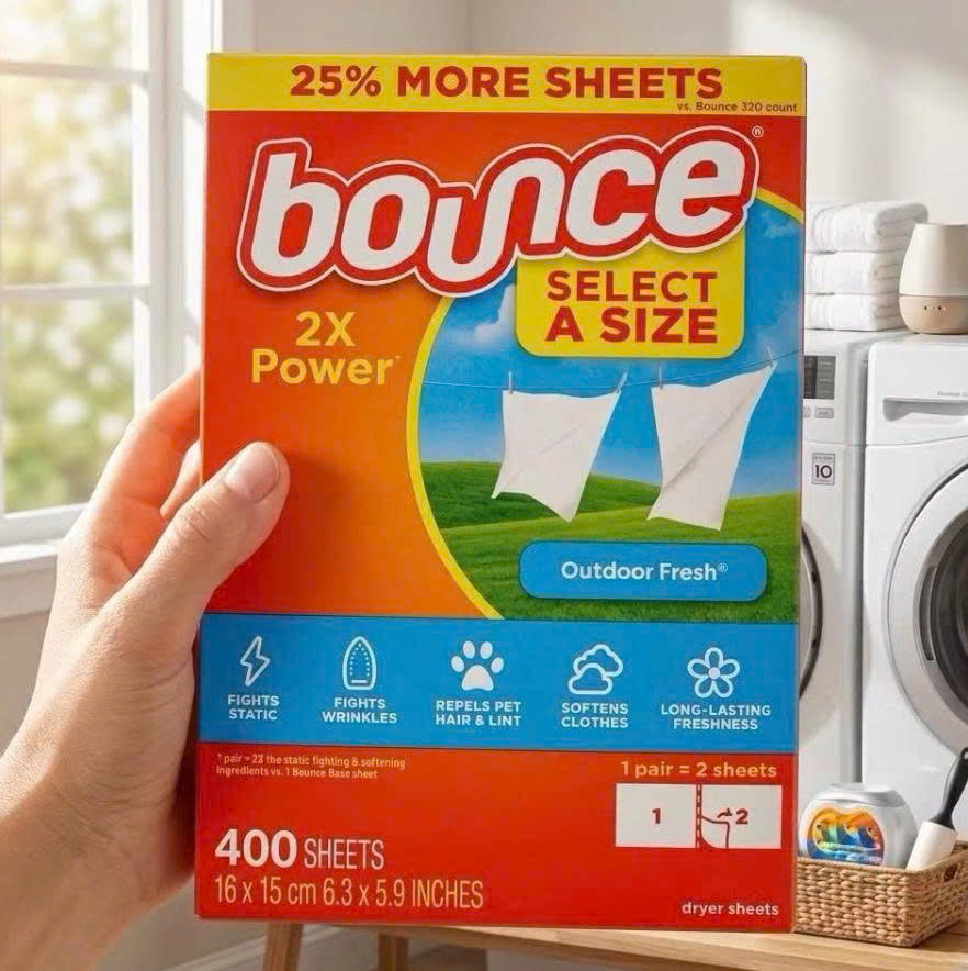 GIẤY THƠM BOUNCE – 400 TỜ NHẬP MỸ