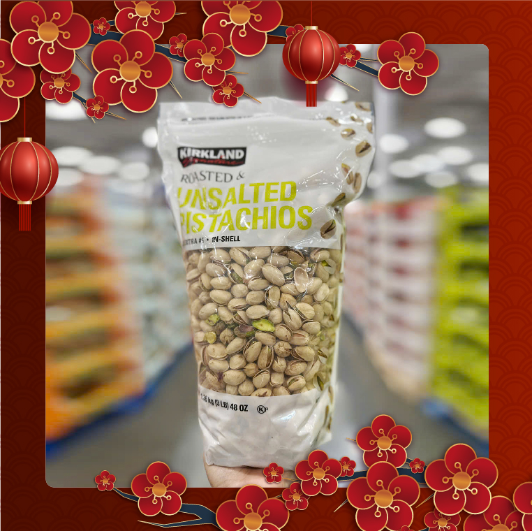 HẠT DẺ CƯỜI NGUYÊN VỎ - KIRKLAND SIGNATURE IN-SHELL PISTACHIOS, 1.36 KG