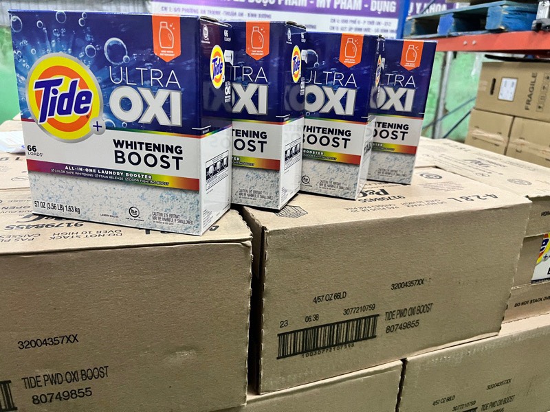 Bột giặt Tide Ultra Oxi Whitening Boost 1.63kg