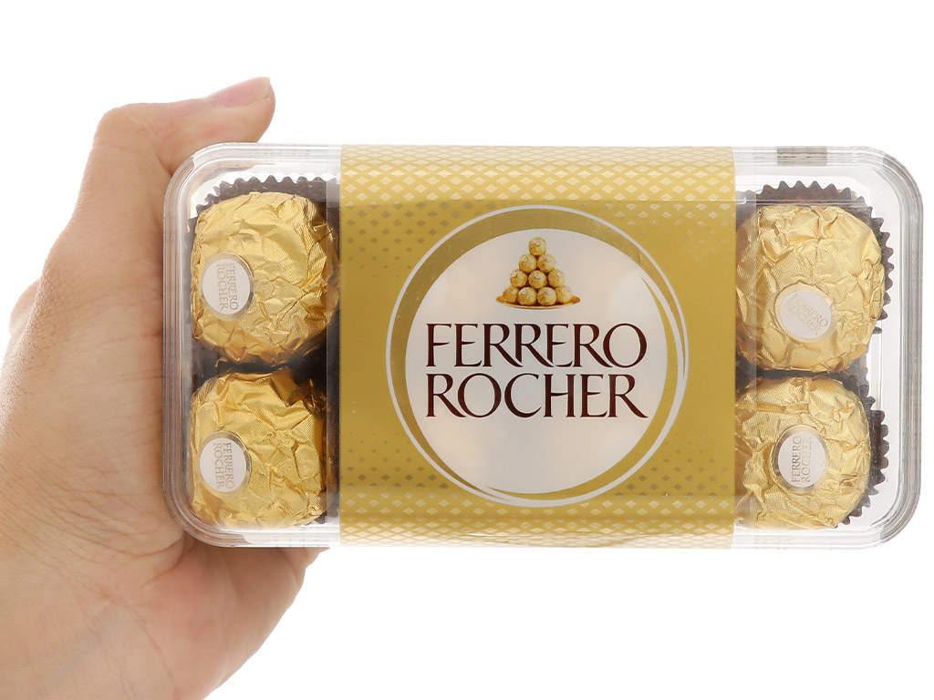 KẸO SOCOLA FERRERO ROCHER 16 VIÊN-200g của Đức