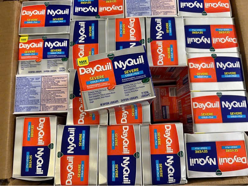 Viên uống giảm ho và cảm cúm Vicks DayQuil & NyQuil Severe Cold & Flu