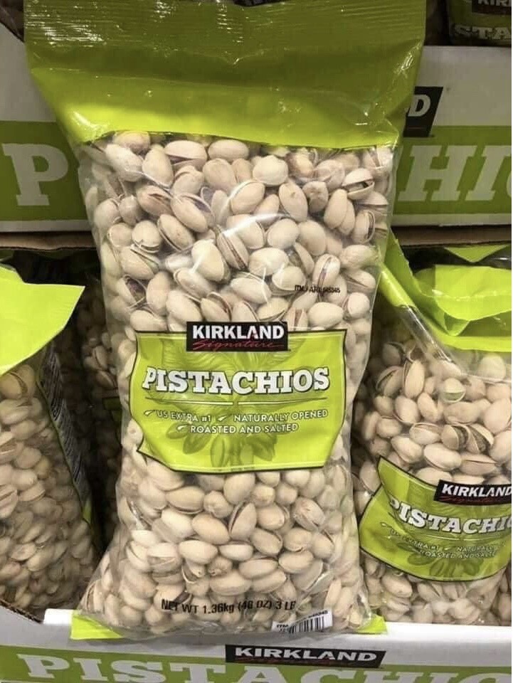 Hạt Dẻ Cười Pistachios Kirkland Mỹ 1,36kg