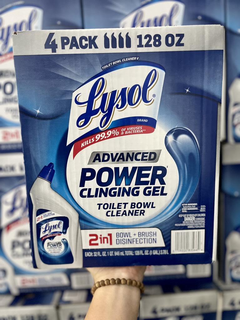 Lysol tẩy bồn cầu