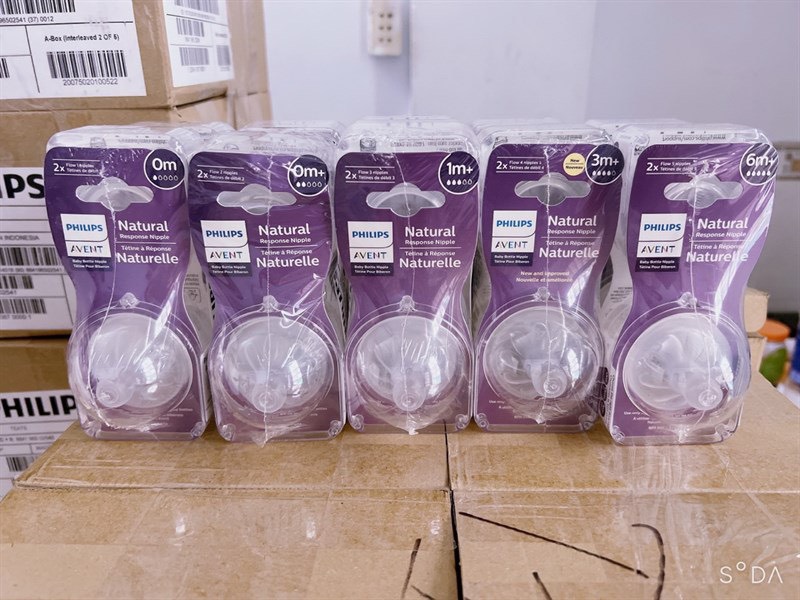 Núm ty thay mô phỏng tự nhiên Philips Avent