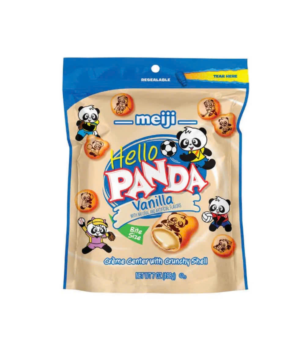 Bánh Gấu Meiji Hello Panda 198g
