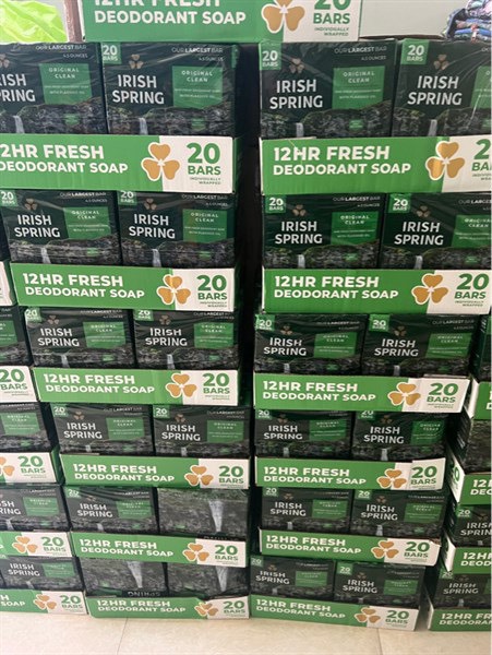 Xà bông cục Irish Spring Original Clean Pack 20 cục * 127g (2.54kg)