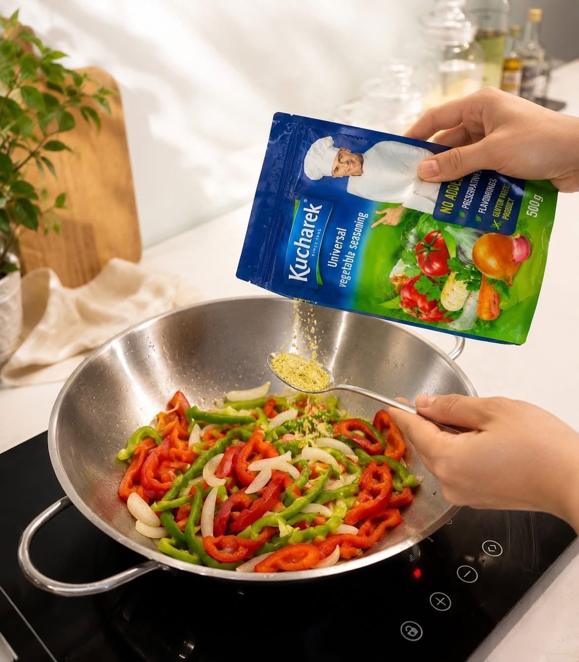 Hạt nêm rau củ hữu cơ thuần chay Kucharek-NHÂP ĐỨC