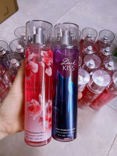 Xịt thơm Mist Bath & Body Works 8oz_236ml (Mix mùi)