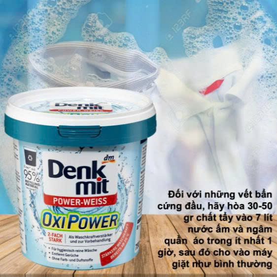 COMBO bột giặt quần áo màu & quần áo trắng Denkmit-siêu sạch