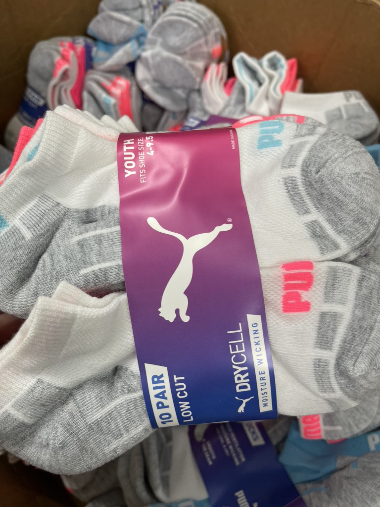 Vớ Puma Set 10 đôi cổ ngắn