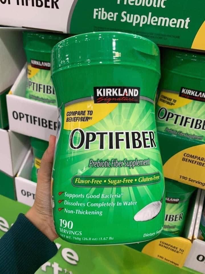 Bột Hòa Tan Bổ Sung Chất Xơ Kirkland Signature Optifiber 760g