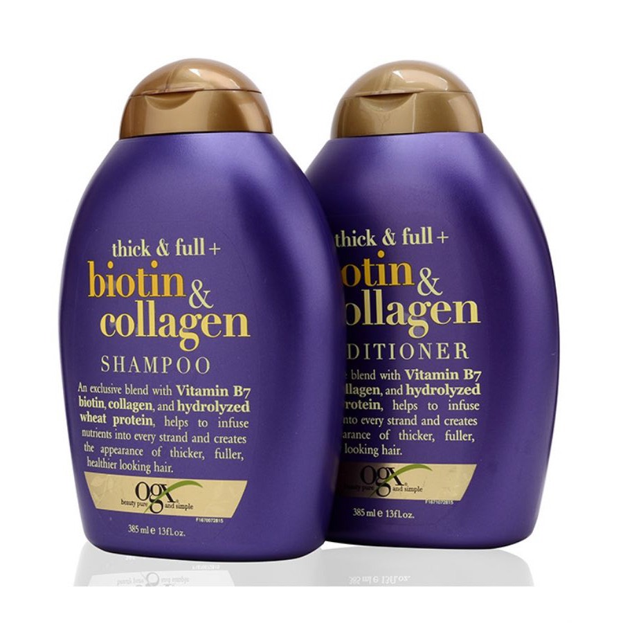 Dầu Xả Kích Thích Mọc Tóc Biotin & Collagen OGX 385ml