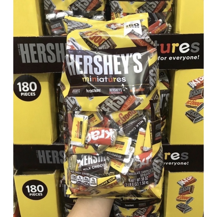 Socola Tổng Hợp Hershey’s Miniatures Chocolate