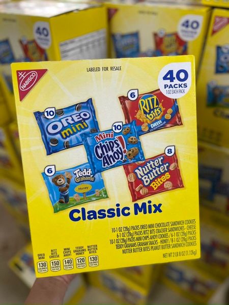 Bánh quy tổng hợp 5 loại Nabisco Classic Mix 40 gói 1.12kg U.S.A