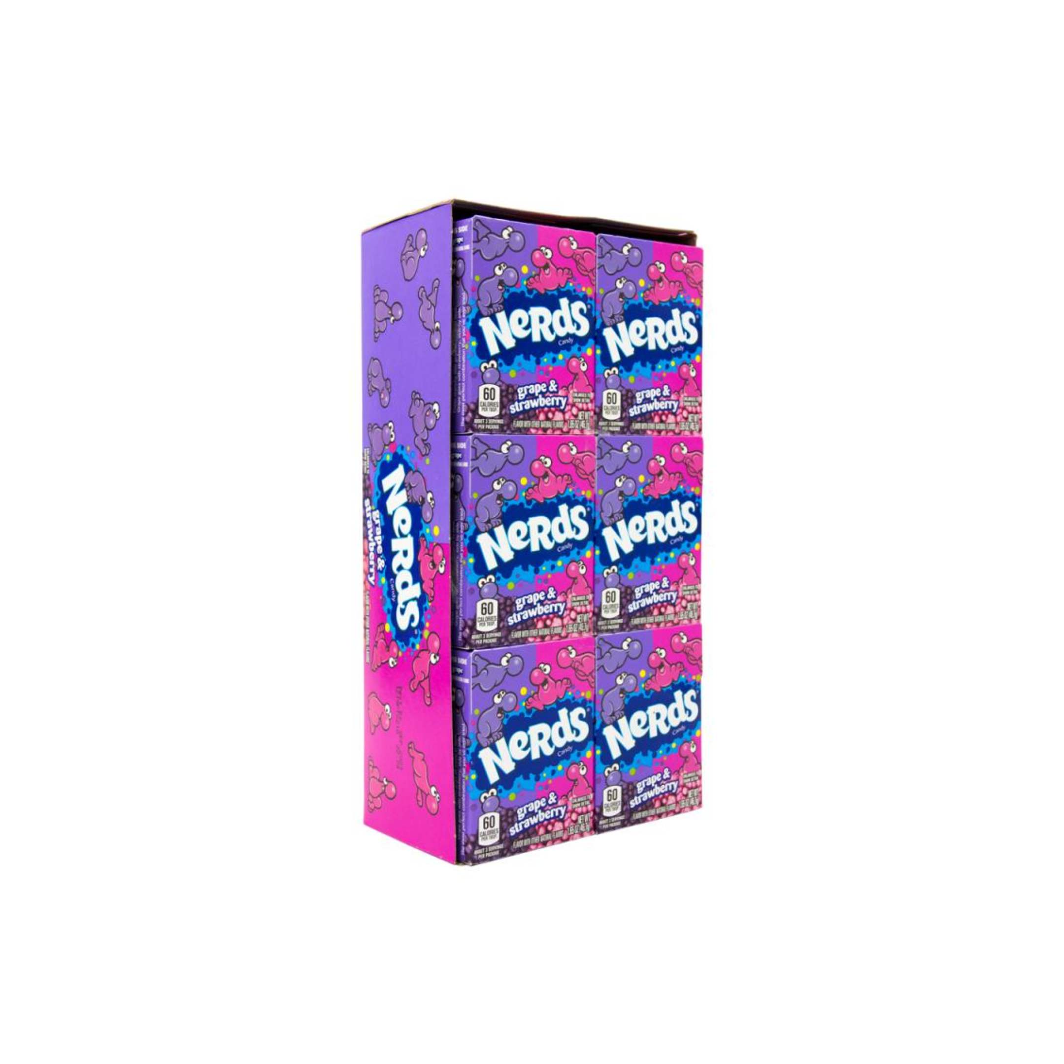 Kẹo trái cây viên Nerds vị dâu nho
