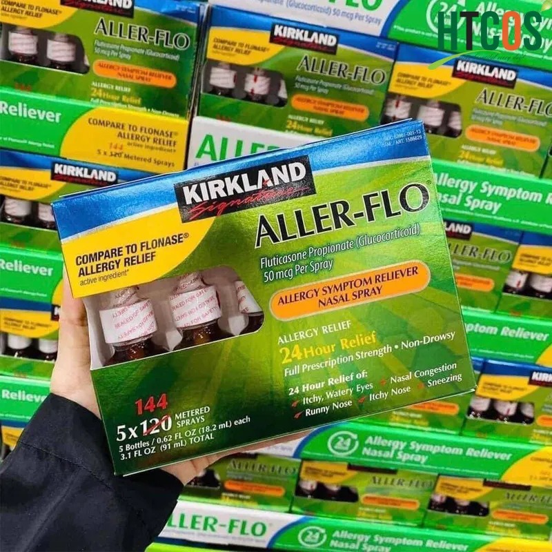 Xịt mũi dị ứng Aller - Flo set 5 chai