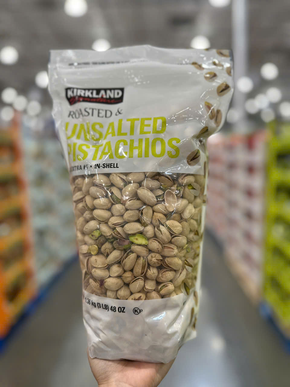HẠT DẺ CƯỜI NGUYÊN VỎ - KIRKLAND SIGNATURE IN-SHELL PISTACHIOS, 1.36 KG