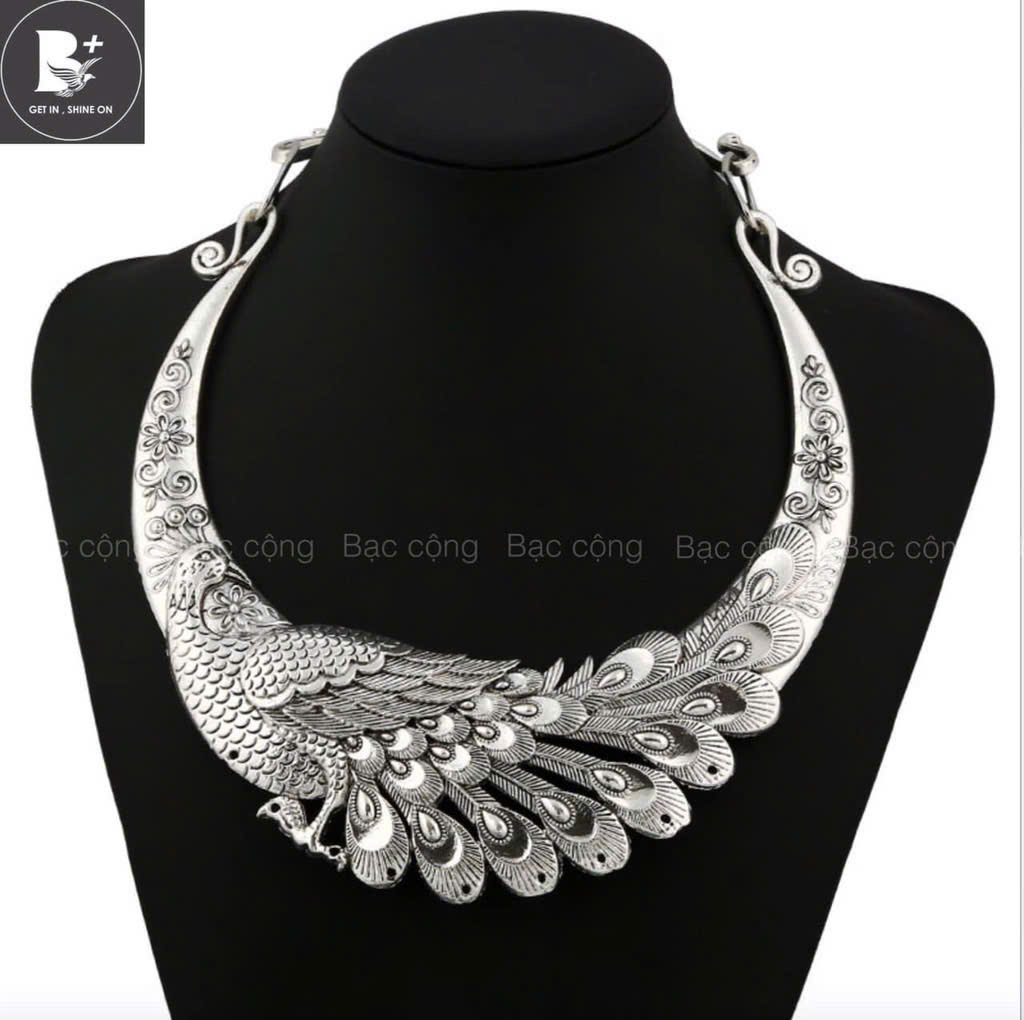 KC17 Kiềng bạc khổng tước s99