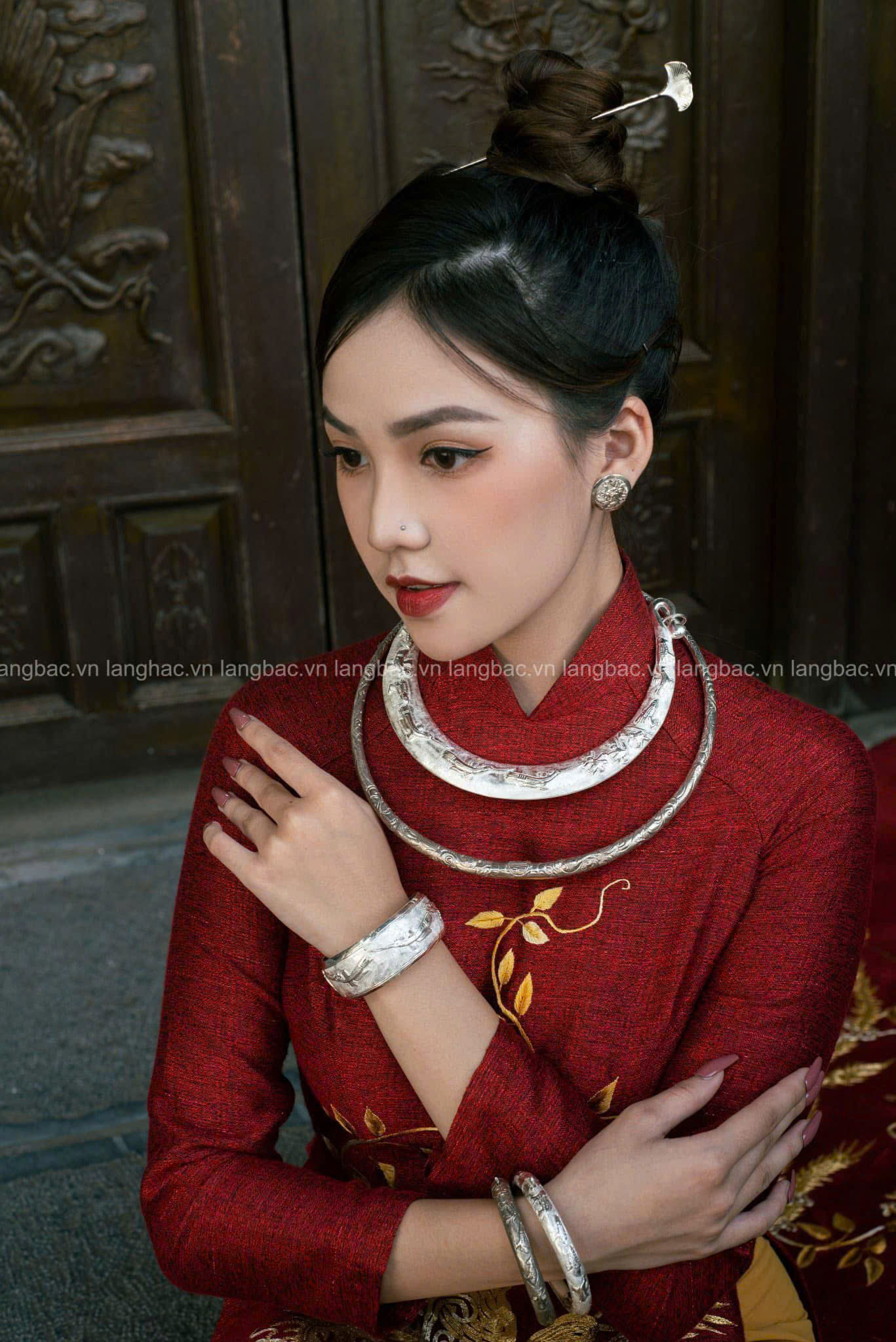 KC32 Kiềng dẹt chạm chim Lạc Việt