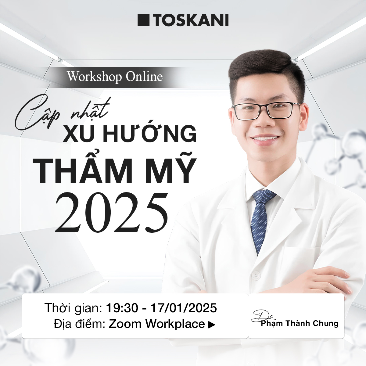 Workshop Online: Cập nhật xu hướng thẩm mỹ năm 2025