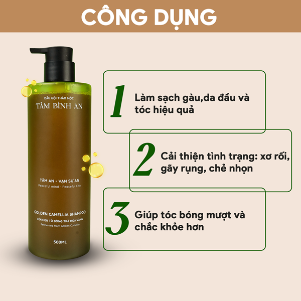 Dầu gội thảo mộc Tâm Bình An