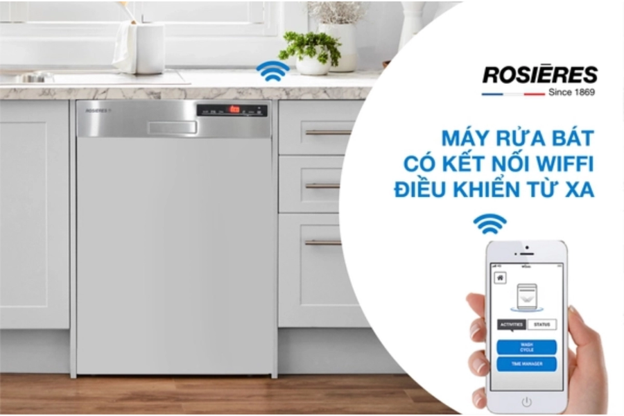 Máy rửa bát âm tủ và độc lập: Nên chọn loại nào?