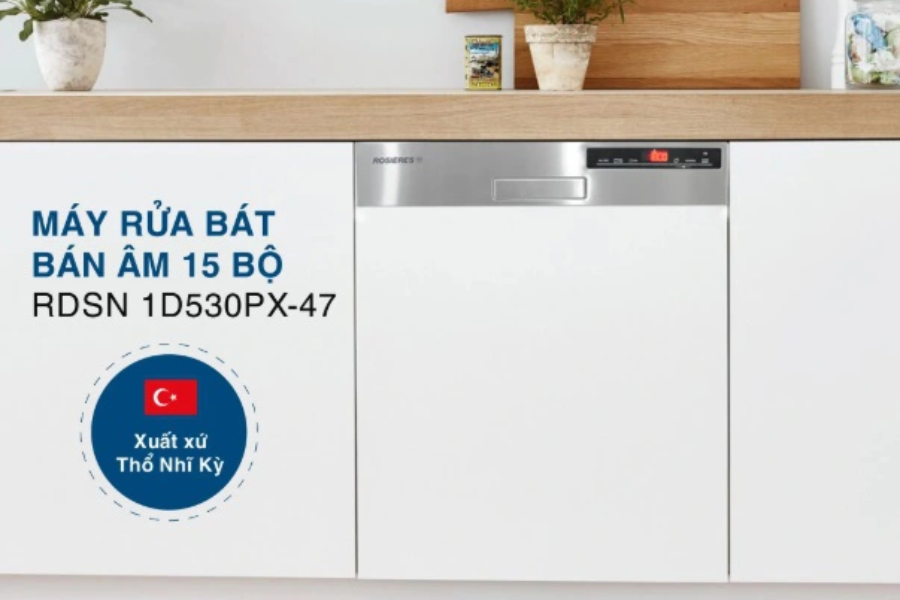 Top máy rửa bát âm tủ nhỏ bền đẹp đáng mua nhất 2025