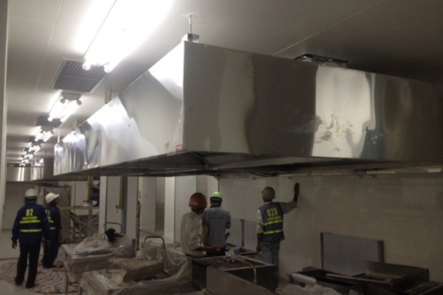 Bếp ăn nhà máy Canon Việt Nam